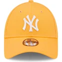 shapka-izvita-oranzhev-reguliruem-za-deca-9forty-league-essential-na-new-york-yankees-mlb-ot-new-era