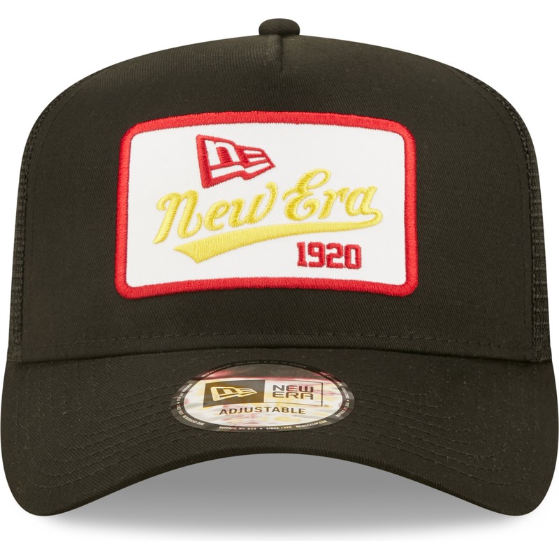 new-era-1920-a-frame-state-patch-black-trucker-hat