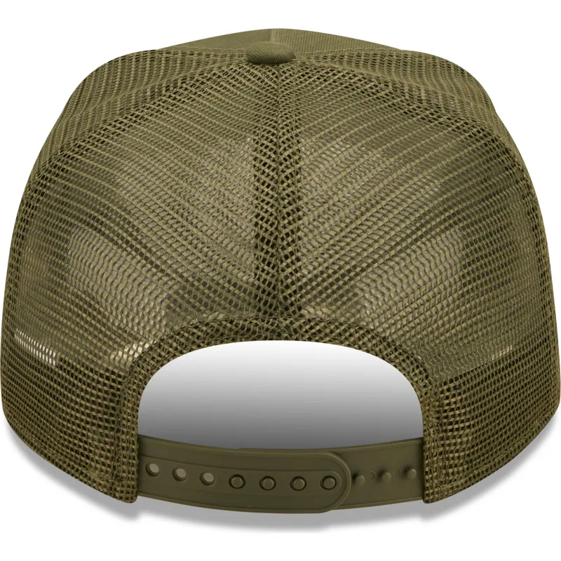 shapka-izvita-traker-zelena-snapbek-california-a-frame-oval-state-ot-new-era