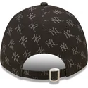 shapka-izvita-cherna-reguliruem-9forty-monogram-na-new-york-yankees-mlb-ot-new-era