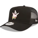 shapka-izvita-traker-cherna-snapbek-a-frame-na-spongebob-i-patrick-star-ot-new-era