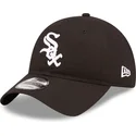 shapka-izvita-cherna-reguliruem-9twenty-league-essential-na-chicago-white-sox-mlb-ot-new-era