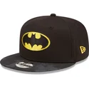 shapka-ploska-cherna-snapbek-za-deca-9fifty-na-batman-dc-comics-ot-new-era