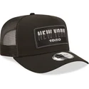 schwarze-trucker-kappe-new-york-a-frame-repreve-usa-state-von-new-era