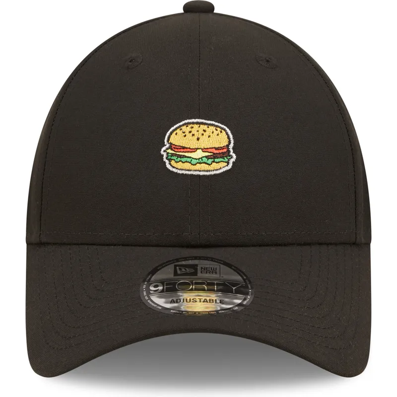 shapka-izvita-cherna-reguliruem-good-burger-good-life-9forty-food-icon-ot-new-era