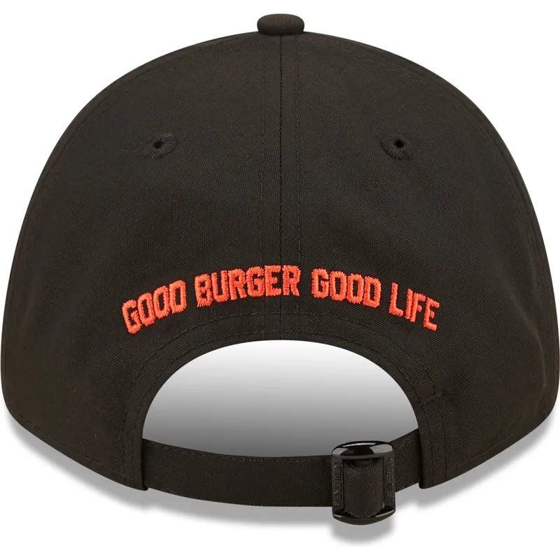 shapka-izvita-cherna-reguliruem-good-burger-good-life-9forty-food-icon-ot-new-era