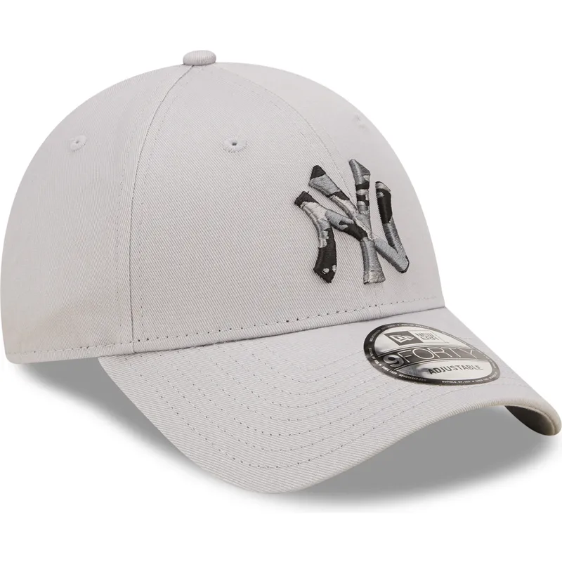 shapka-izvita-siv-reguliruem-9forty-seasonal-infill-na-new-york-yankees-mlb-ot-new-era