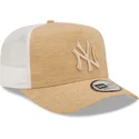 shapka-izvita-traker-kafyav-reguliruem-a-frame-jersey-essential-na-new-york-yankees-mlb-ot-new-era