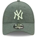 shapka-izvita-zelena-reguliruem-9forty-jersey-essential-na-new-york-yankees-mlb-ot-new-era