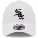 shapka-izvita-byala-reguliruema-9forty-league-essential-na-chicago-white-sox-mlb-ot-new-era