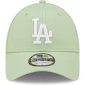 shapka-izvita-zelena-reguliruem-9forty-league-essential-na-los-angeles-dodgers-mlb-ot-new-era