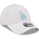 shapka-izvita-byala-reguliruem-9forty-league-essential-na-los-angeles-dodgers-mlb-ot-new-era