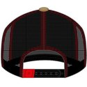 capslab-flat-brim-mickey-mouse-casf-mo4-disney-brown-and-red-trucker-hat
