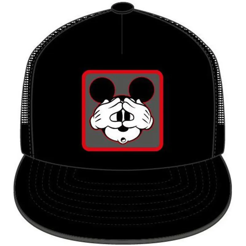 shapka-ploska-traker-cherna-snapbek-casf-mo3-miki-maus-disney-ot-capslab
