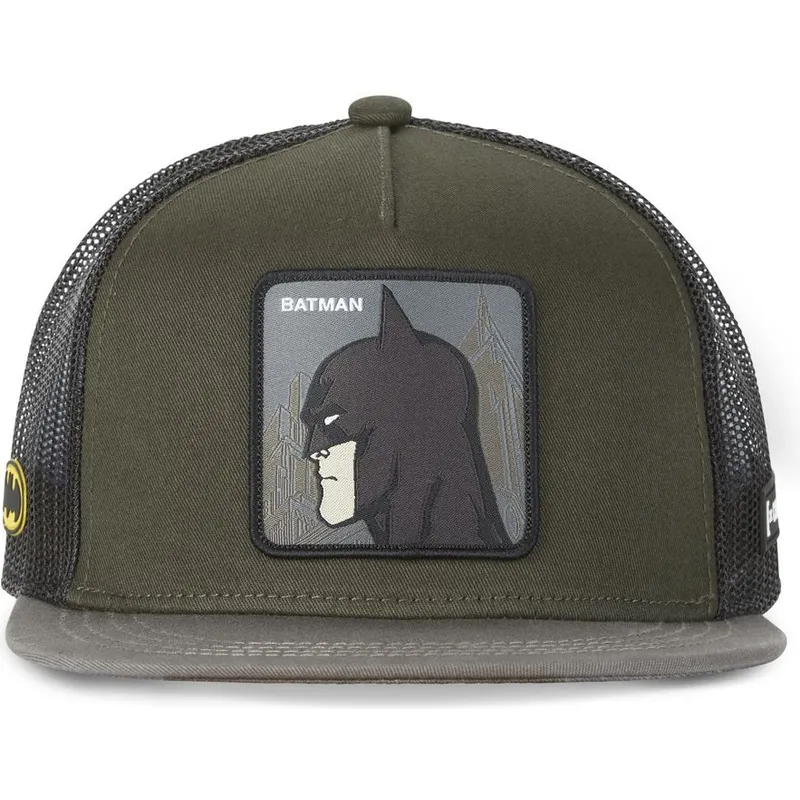 braune-flache-trucker-kappe-batman-pro2-dc-comics-von-capslab