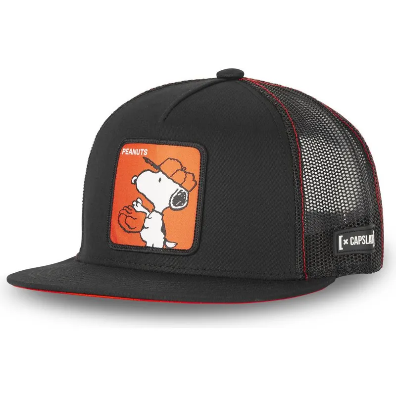 shapka-ploska-traker-cherna-snapbek-casf-ba1-snoopy-fstci-ot-capslab