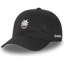 capslab-curved-brim-rick-sanchez-rick3-rick-and-morty-black-adjustable-cap