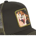 brun-trucker-kasket-tasmania-djaevel-ta1-looney-tunes-fra-capslab