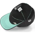 capslab-peanuts-snoopy-nu1-schwarze-snapback-kappe-mit-gebogenem-schirm