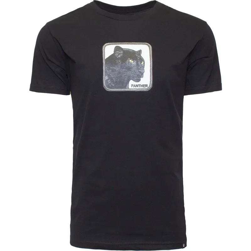 schwarzes-kurzarm-t-shirt-panther-black-panther-big-cat-the-farm-von-goorin-bros
