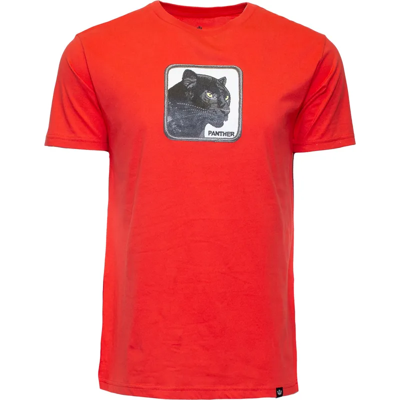 teniska-ks-rkav-chervena-black-panther-big-cat-the-farm-ot-goorin-bros teniska-ks-rkav-chervena-black-panther-big-cat-the-farm-ot-goorin-bros