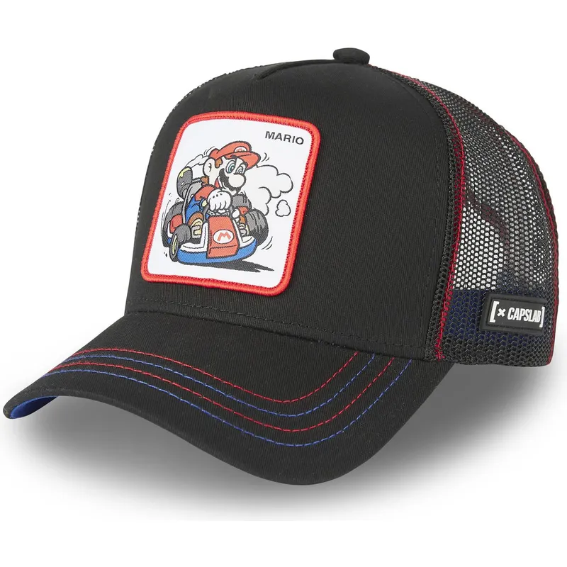 shapka-izvita-traker-cherna-snapbek-kart-dri1-bros-mario-super-mario-bros-ot-capslab shapka-izvita-traker-cherna-snapbek-kart-dri1-bros-mario-super-mario-bros-ot-capslab