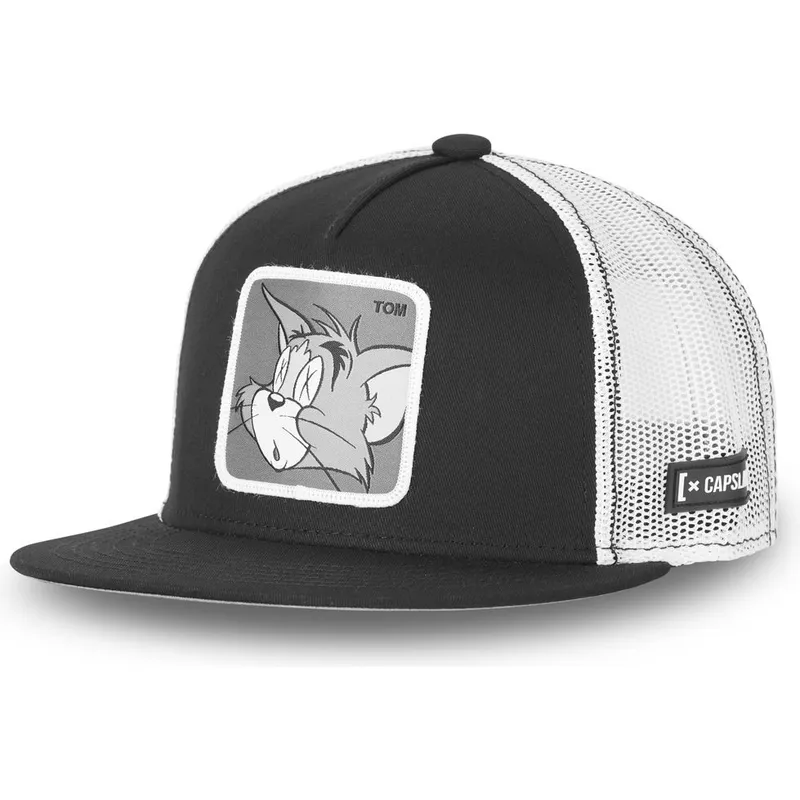 shapka-ploska-traker-cherna-snapbek-casf-t10-tom-looney-tunes-ot-capslab shapka-ploska-traker-cherna-snapbek-casf-t10-tom-looney-tunes-ot-capslab