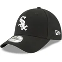 justerbar-sort-kurvet-kasket-9forty-the-league-fra-chicago-white-sox-mlb-fra-new-era