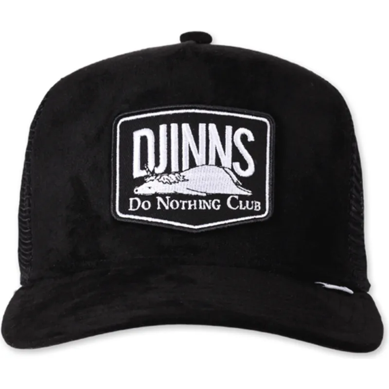 shapka-izvita-traker-cherna-snapbek-do-nothing-club-hft-dnc-30-hairy-suede-ot-djinns