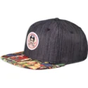 shapka-ploska-cherna-snapbek-frida-kahlo-linen-rev-ot-djinns