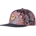 shapka-ploska-cherna-snapbek-peacock-linen-ot-djinns