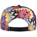 shapka-ploska-mnogocveten-snapbek-peacock-linen-ot-djinns