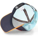 trucker-cap-in-marineblau-und-orange-son-goku-super-saiyan-blue-cas-gok2-dragon-ball-von-capslab