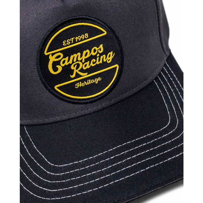 kimoa-curved-brim-campos-racing-heritage-black-adjustable-cap