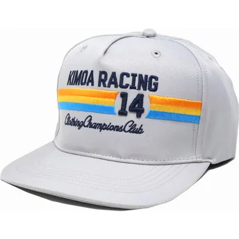 Шапка плоска сив регулируема Racing 14 от Kimoa