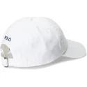 weisse-verstellbare-curved-cap-mit-blauem-logo-cotton-chino-classic-sport-von-polo-ralph-lauren
