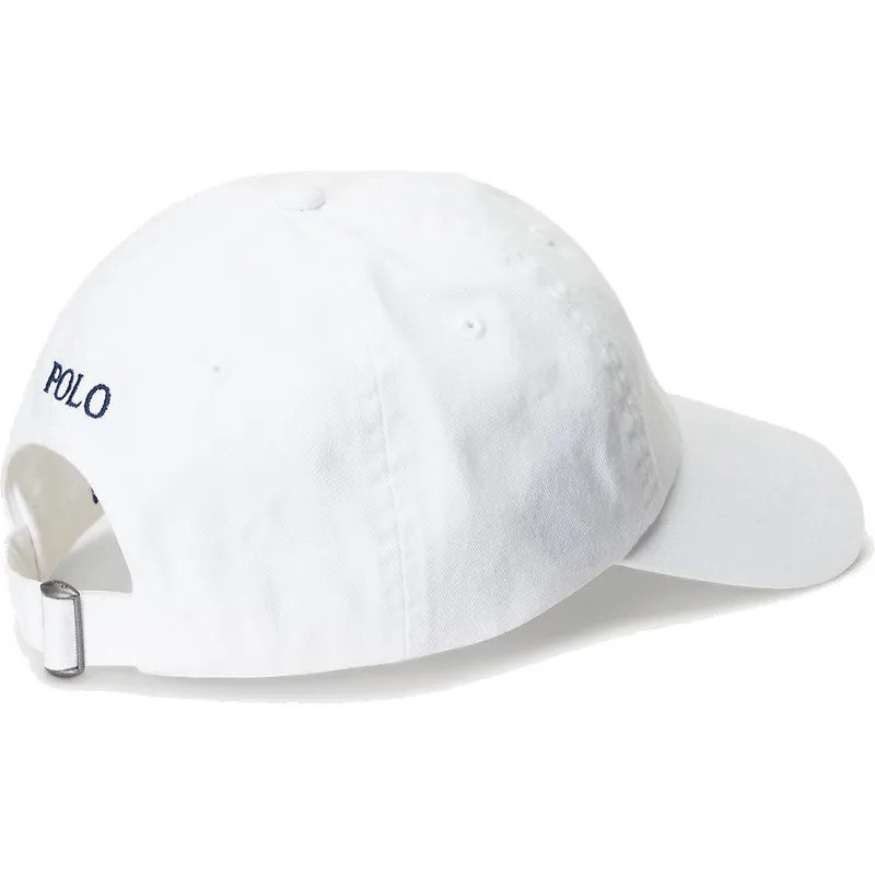 shapka-izvita-byala-reguliruem-cotton-chino-classic-sport-ot-polo-ralph-lauren