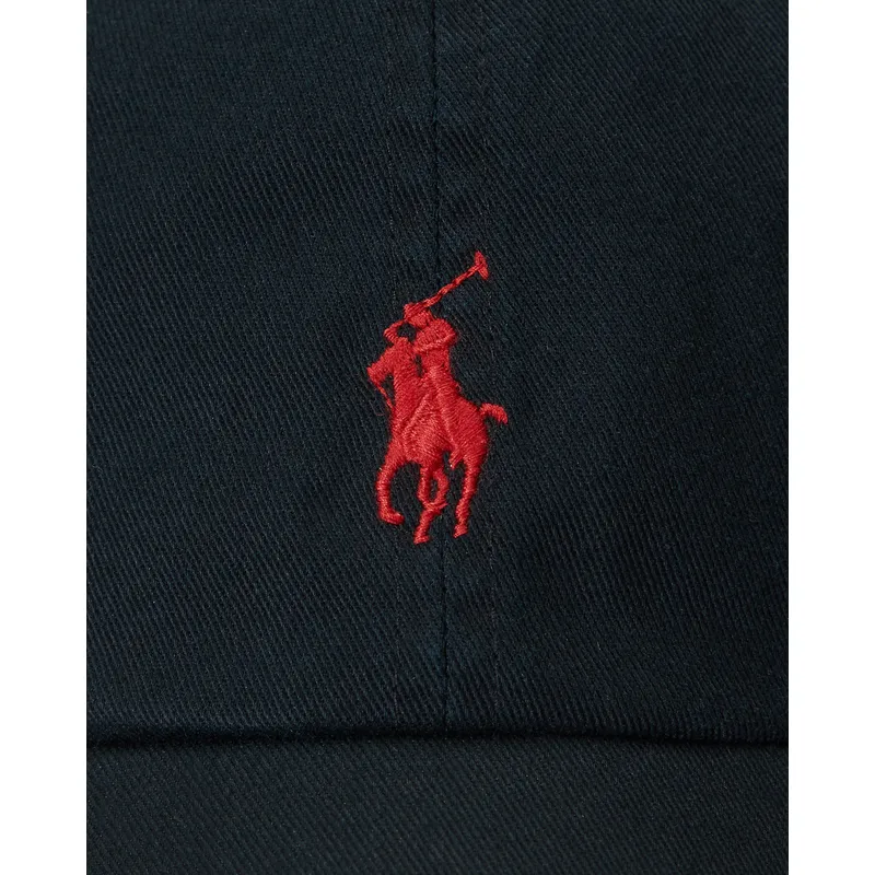 shapka-izvita-cherna-reguliruema-cotton-chino-classic-sport-ot-polo-ralph-lauren