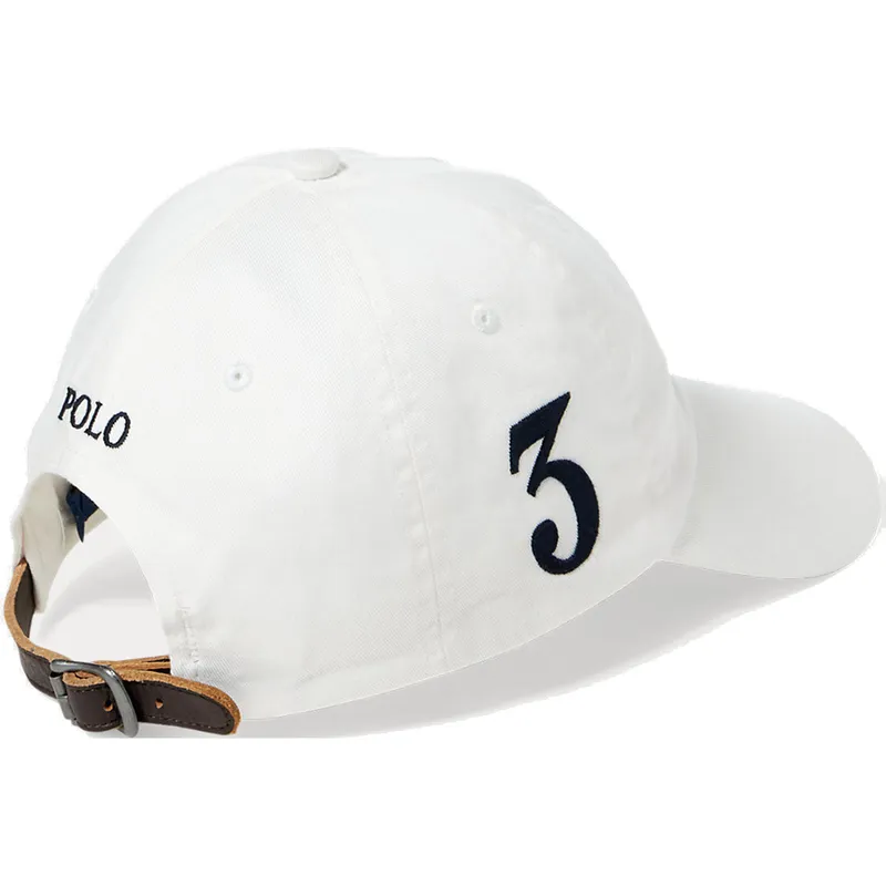polo-ralph-lauren-shapka-s-izvita-kozirka-cherno-logo-big-pony-chino-classic-sport-byala-reguliruema