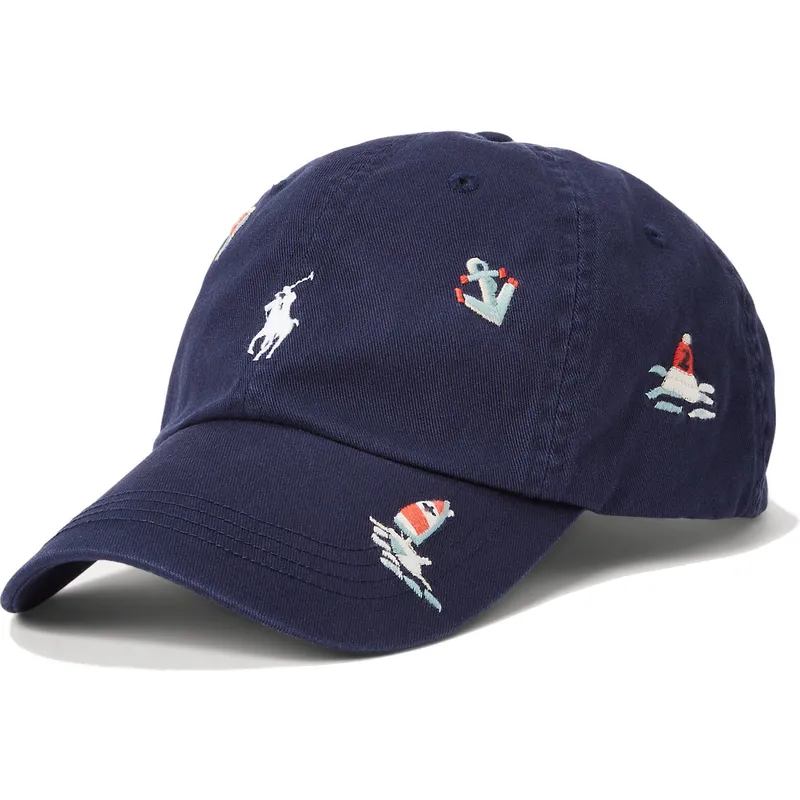 shapka-izvita-tmnosin-reguliruem-nautical-twill-ot-polo-ralph-lauren