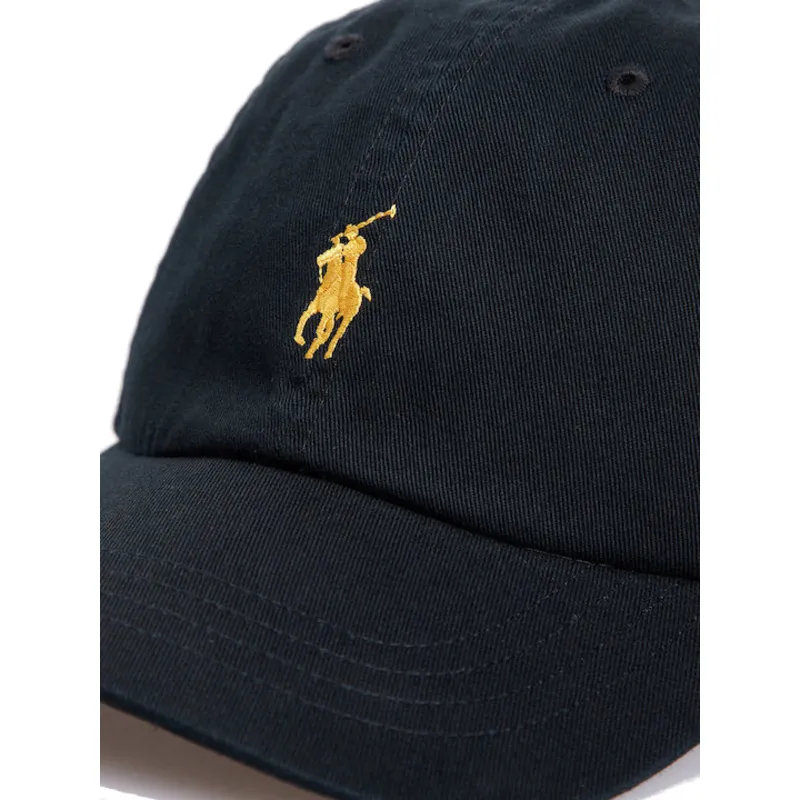 shapka-izvita-cherna-reguliruem-dorado-cotton-chino-classic-sport-ot-polo-ralph-lauren