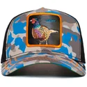 shapka-izvita-traker-kamuflazh-snapbek-lucky-luck-stays-down-the-farm-ot-goorin-bros