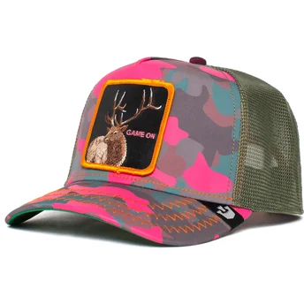 shapka-izvita-traker-kamuflazh-snapbek-rosa-game-on-elk-season-dreams-the-farm-ot-goorin-bros