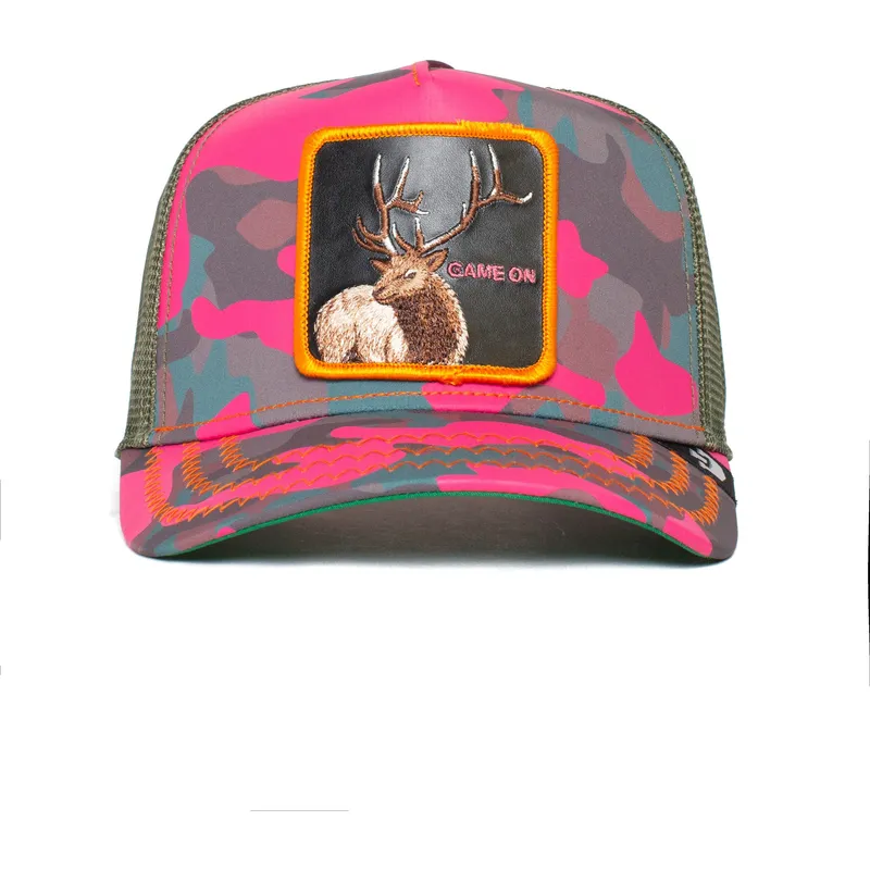 shapka-izvita-traker-kamuflazh-snapbek-rosa-game-on-elk-season-dreams-the-farm-ot-goorin-bros