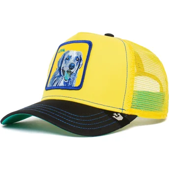 shapka-izvita-traker-zhlt-snapbek-loyal-doggy-trip-the-farm-ot-goorin-bros