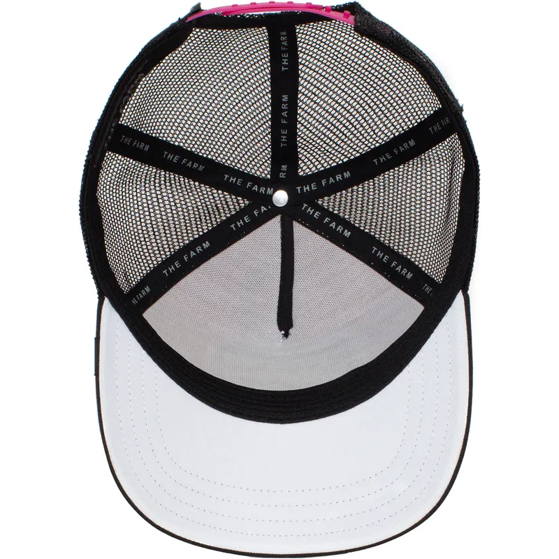 trucker-kasket-rod-og-sort-raev-foxy-fox-trip-the-farm-fra-goorin-bros