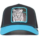 shapka-izvita-traker-cherna-snapbek-tiger-blue-streak-the-farm-ot-goorin-bros