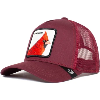 trucker-cap-weinrot-vogel-handsome-truckin-the-farm-von-goorin-bros