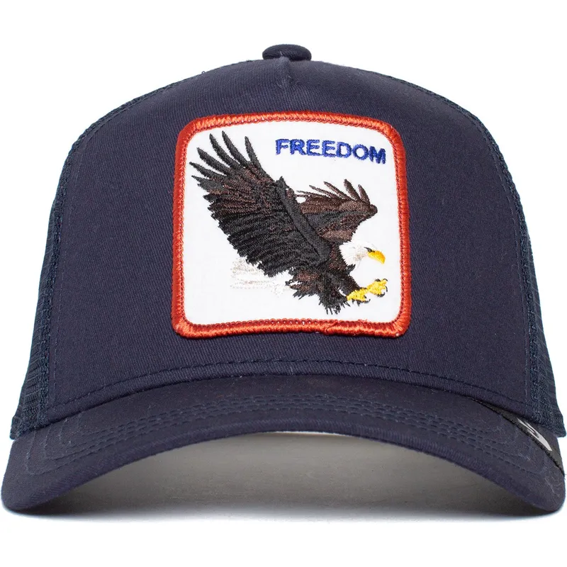 shapka-izvita-traker-tmnosin-snapbek-freedom-truckin-the-farm-ot-goorin-bros