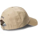 lys-brun-justerbar-buet-kasket-med-blat-logo-cotton-chino-classic-sport-fra-polo-ralph-lauren